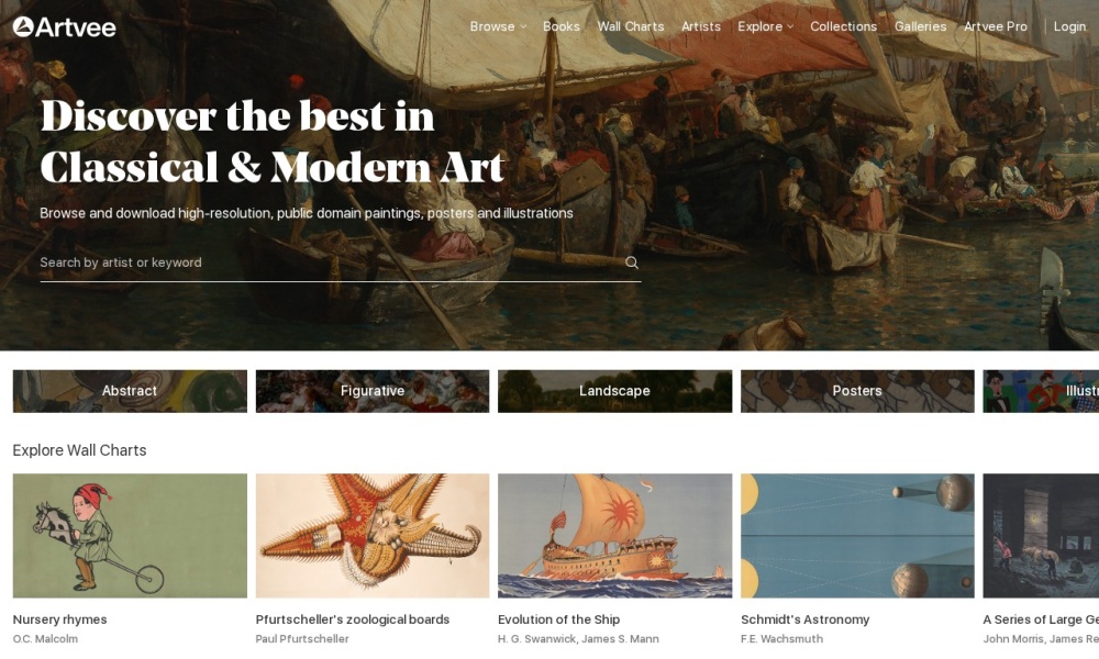 高分辨率艺术品