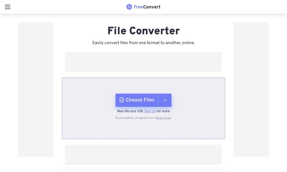 File Converter官网首页预览