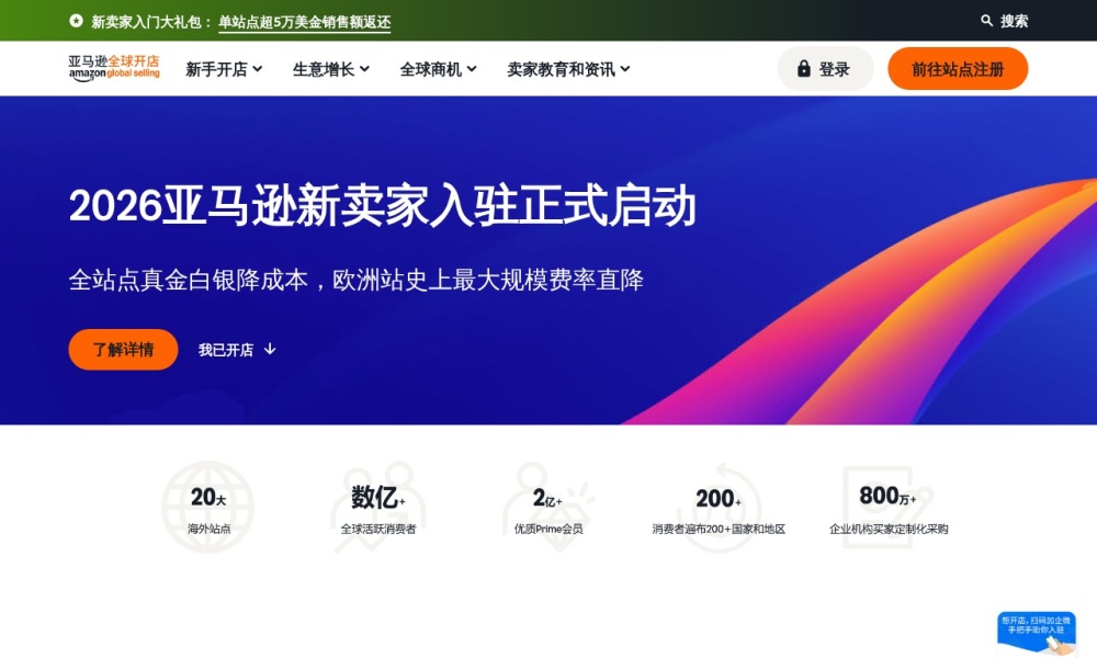 亚马逊跨境电商平台