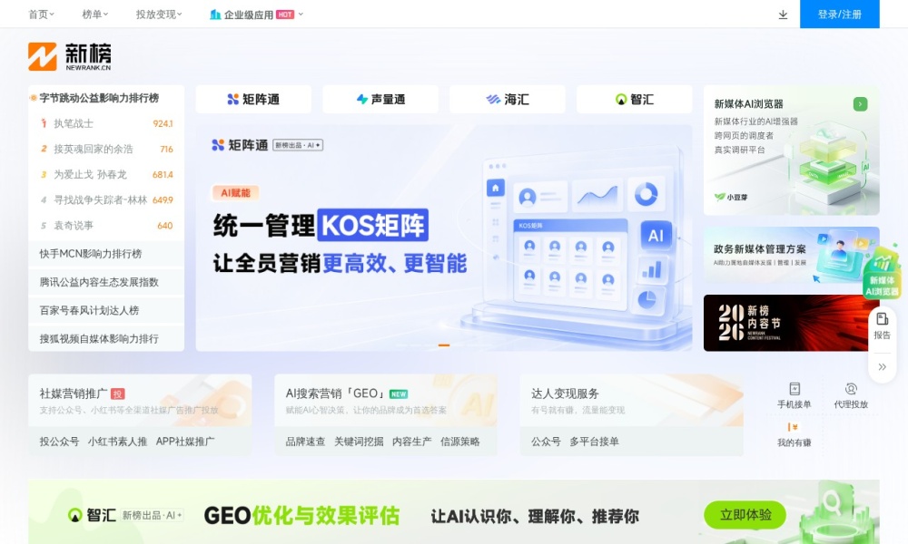 2026年营销人必备的8个宝藏网站，免费工具与数据平台一网打尽