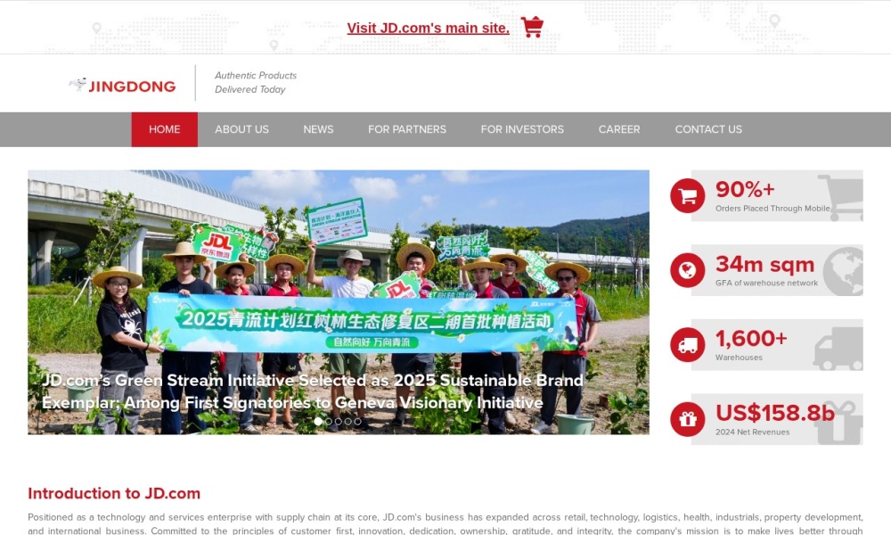 京东官网首页预览