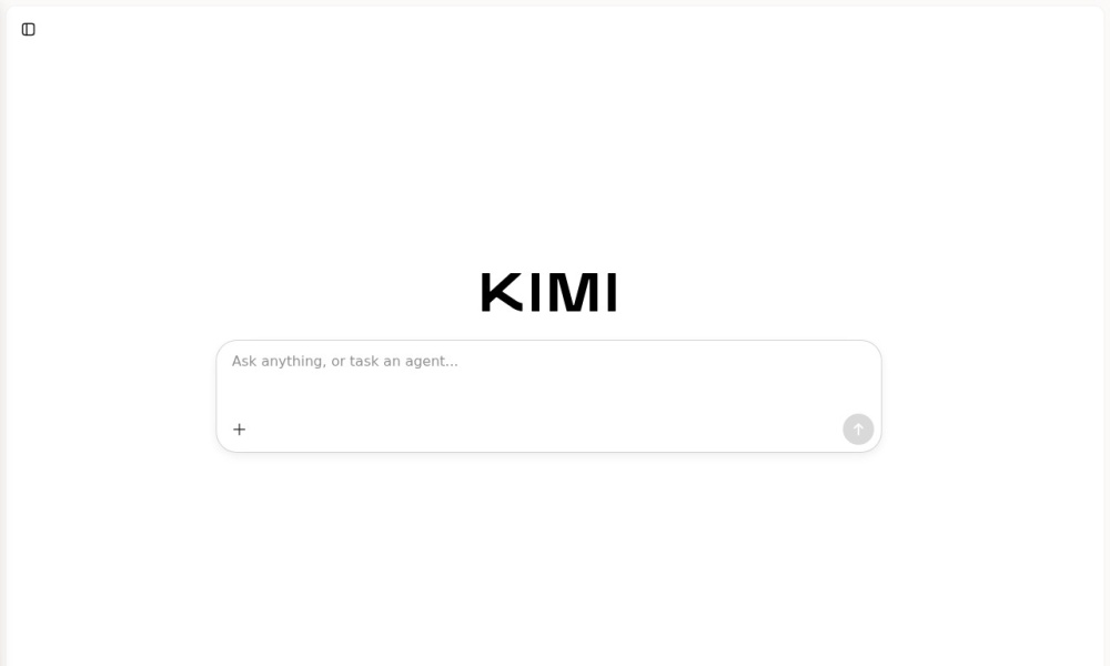Kimi官网首页预览