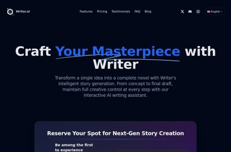 AI交互式小说创作