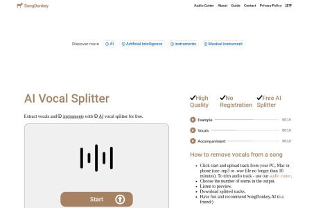 Vocal Splitter