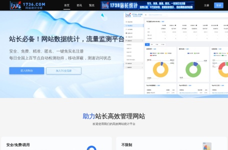 1736网站统计流量分析平台