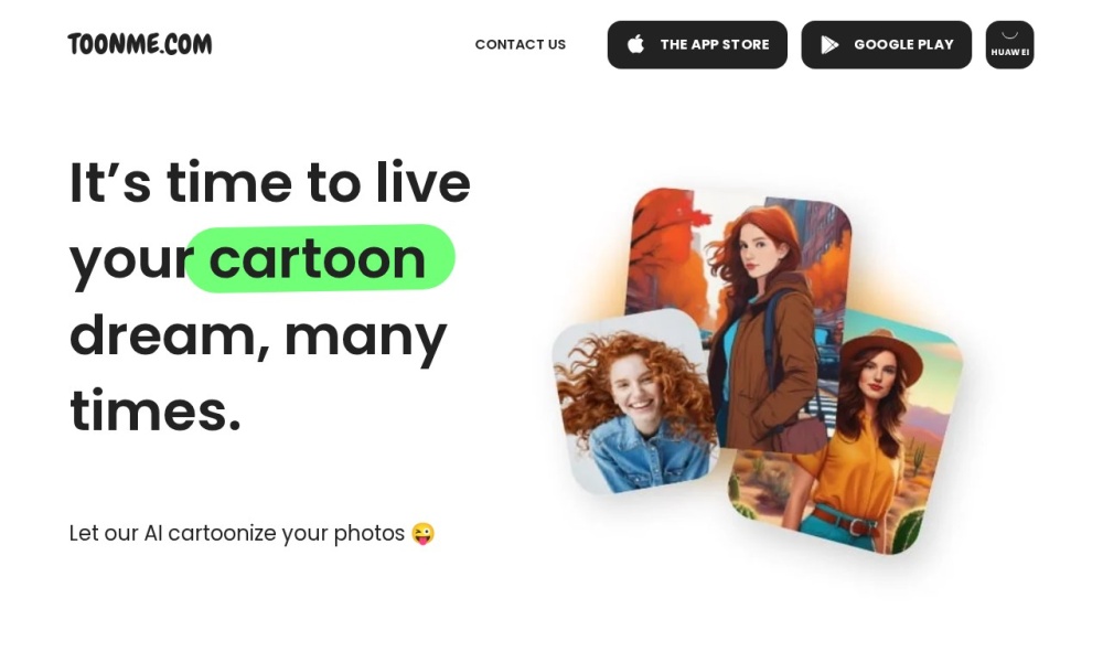 在线AI卡通换头