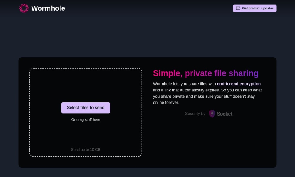 wormhole虫洞文件共享