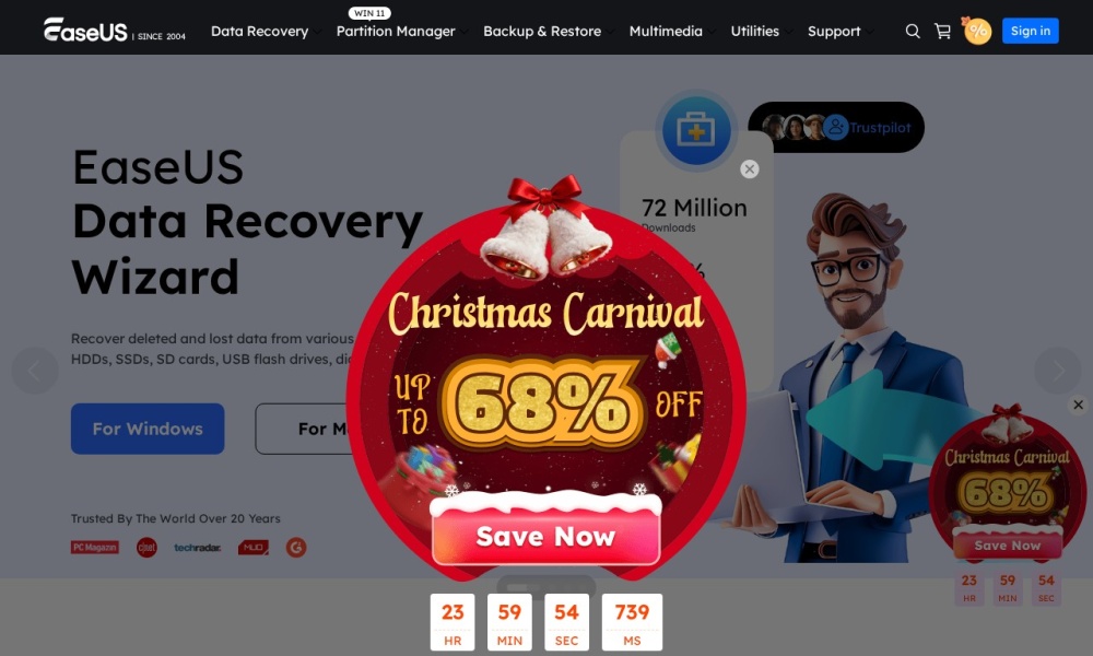 EaseUS数据恢复专家