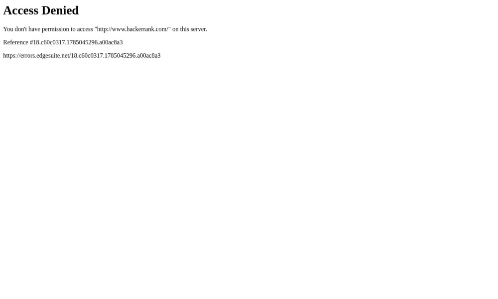 HackerRank官网首页预览