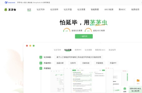 茅茅虫论文写作