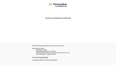 PremiumBeat – 独家免版税音乐库和音效库