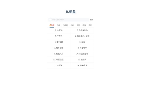 兄弟盘